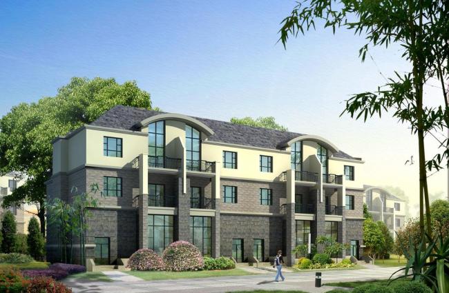 多彩沥青油毡瓦在屋面建筑工程中的应用